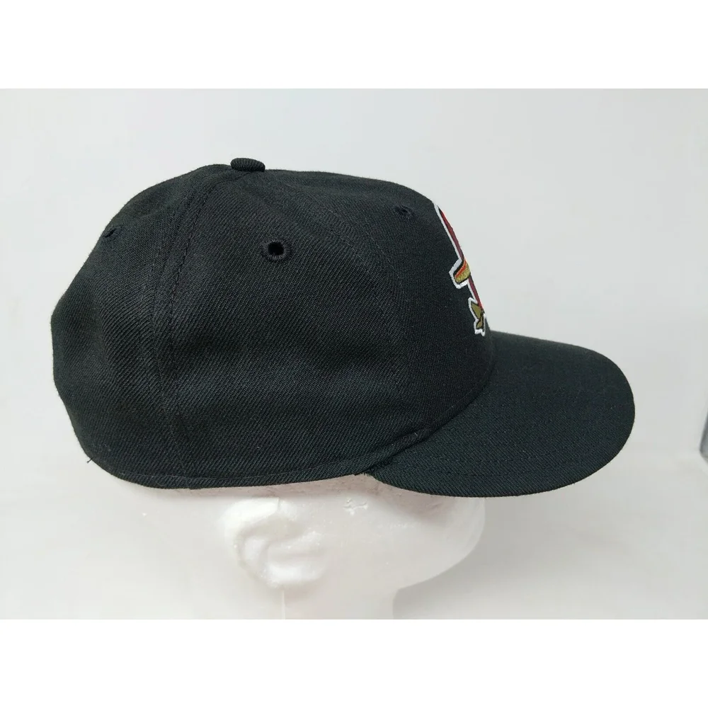 New Era Capital City Bombers Fitted Hap Cap Size 7 Small/Medium 90s USA Made VTG